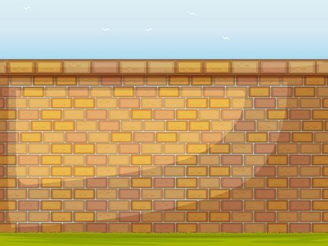 Wall Cartoon, A Brick Wall, Brick Wall Background, Cartoon Wall, Wall Background, Brick Wall, Vector Art, Vector Free, This Is Us