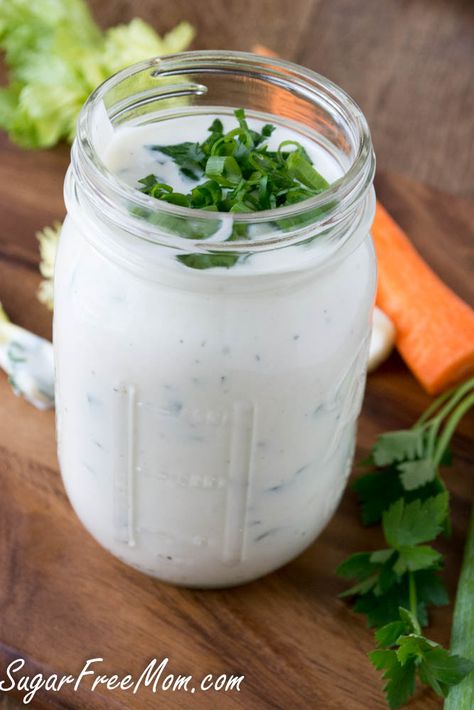 mayo free ranch dressing 1 cup plain Greek Yogurt, 2% 1 cup sour cream 1 tablespoon extra virgin olive oil 1/2 cup milk, 1% 1 teaspoon garlic salt 2 teaspoons white wine vinegar 1 tablespoon lemon juice 1/4 teaspoon pepper 1/4 cup chopped scallions 1/4 cup fresh chopped parsley Healthy Homemade Dressing, Dairy Free Mayo, Dairy Free Ranch Dressing, Buttermilk Ranch Dressing, Buttermilk Ranch, Ranch Dressing Recipe, Homemade Buttermilk, Homemade Ranch Dressing, Egg Free Recipes