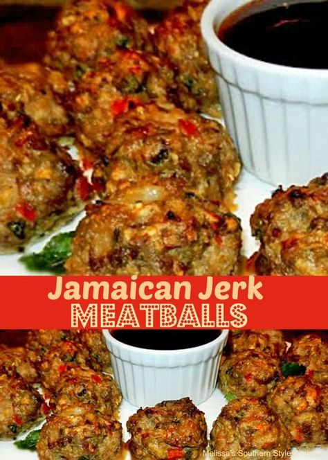 Jerk Meatballs, Italian Spaghetti And Meatballs, Anne Burrell, Italian Spaghetti, Jamaica Food, Carribean Food, Beef Meals, Jamaican Cuisine, Jamaican Dishes