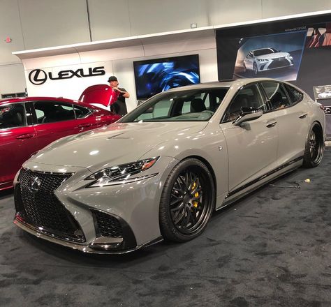 Spirits Artisan on Instagram: “2018 SEMA SHOW @lexususa booth Lexus LS500 produced by @lexustuned  tuned by @evasivemotorsports  Artisan spirits/// Sportsline blacklabel…” Lexus Ls500 F Sport, Lexus Ls 500 F Sport, Lexus Ls 500, White Lexus, Lexus Ls500, Dream Cars Lexus, Lexus Sport, Lexus Ls 460, Big Cars