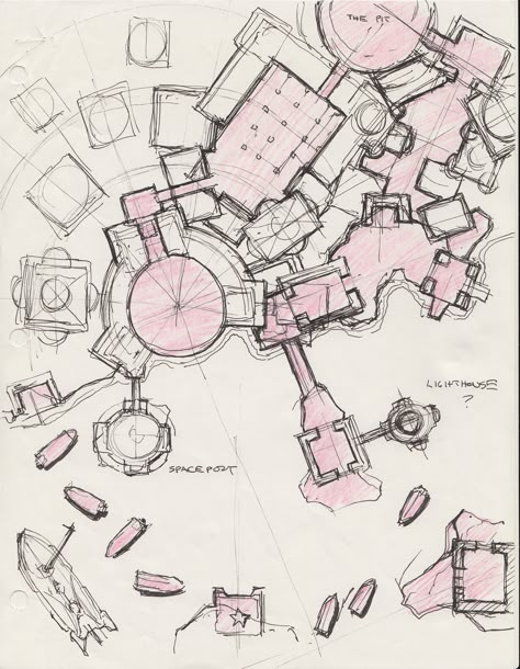 Level Design Concept, Scenario Planning, Game Level Design, Map Sketch, Environment Props, Game Environment, Dungeon Maps, Level Design, Game Background