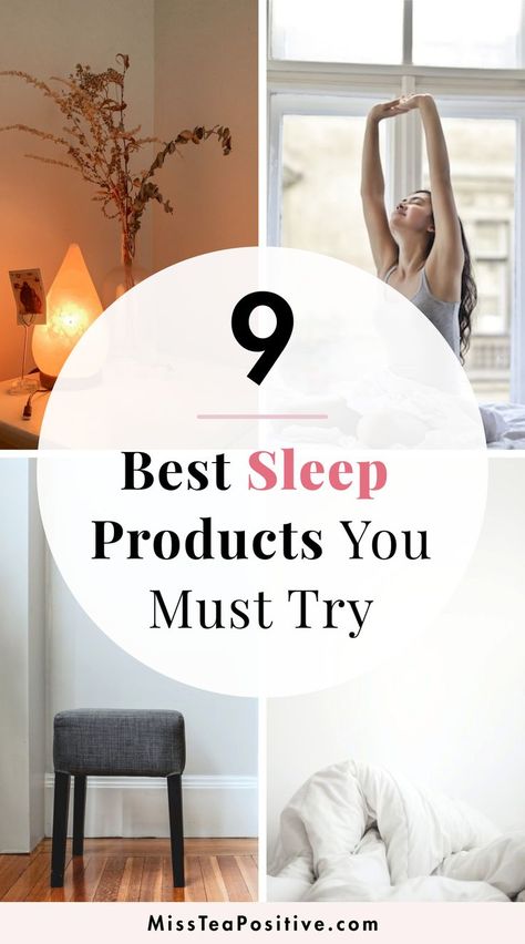 Here is a list of 9 best sleep products. These gadgets for better sleep include some of the best self-care products for women, best products for sleep and stress relief, cool gadgets to help you sleep, things to help you fall asleep faster, relaxing products and gift ideas for everyone, best relaxation products on Amazon, stress relief and relaxation gifts for women, innovative things to help you relax and sleep and more!