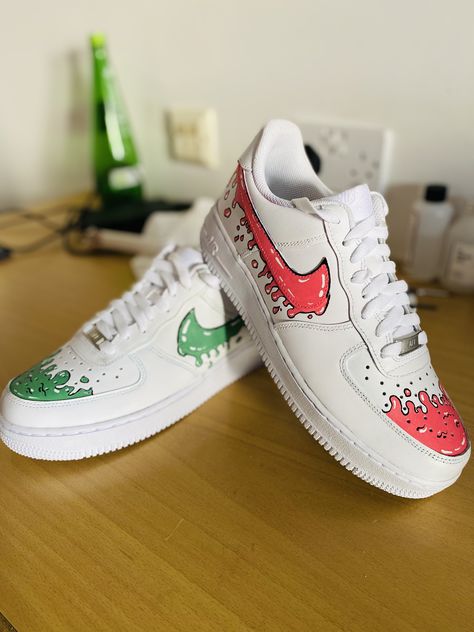 Angelus Paint, Custom Sneakers Diy, Painted Nikes, Pakistani Women Dresses, Custom Af1, Follow My Page, My Money, Swag Shoes, Custom Sneakers