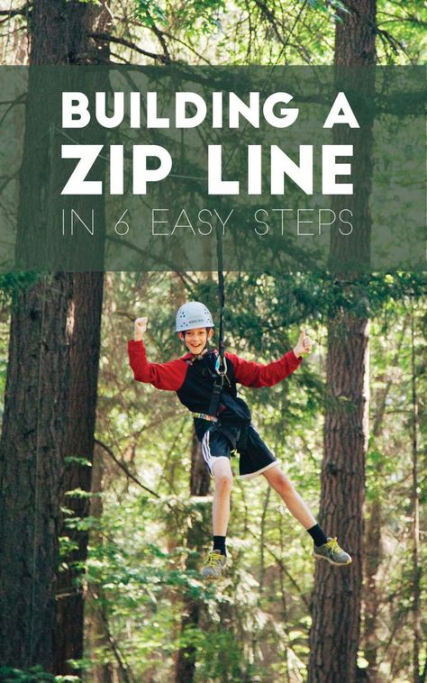 Zipline Backyard No Trees, Diy Zipline How To Build, Backyard Zipline Ideas, Tree Zipline, Zipline Backyard, Diy Zip Line, Backyard Zipline, Diy Zipline, Forest Playground