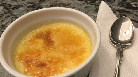 Photo of Instant Pot® Creme Brulee by Susan Cream Brulee, Brulee Recipe, Creme Brulee Recipe, Baked Custard, Creme Brûlée, French Dessert, French Desserts, Food Favorites, Classic Desserts