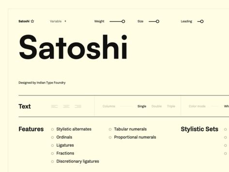 Satoshi: Free modernist sans serif font - Freebiesbug Serif Logo Design, Free Fonts Sans Serif, Modernist Typography, Business Logo Fonts, Sans Serif Logo, Best Fonts For Logos, Typographie Logo, Font Love, Modern Fonts Free