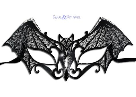 Masquarade Mask, Mask Gothic, Lace Masquerade Mask, Bat Images, Gothic Mask, Lace Masquerade Masks, Bat Mask, Fall Carnival, Venetian Mask