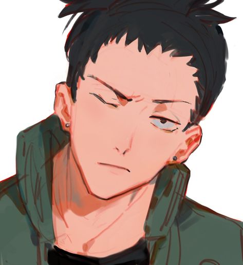 Shikamaru Nara Fanart, Shikamaru Fanart, Naruto And Shikamaru, Shikamaru And Temari, Shikamaru Nara, Naruto Boys, Cartoon As Anime, Naruto Cute, Arte Sketchbook