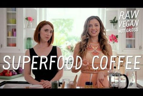 Superfood Coffee Raw Vegan Not Gross, Raw Vegan Breakfast, Superfood Coffee, Laura Miller, Vegan Chef, Vegan Raw, Raw Desserts, Raw Vegan Recipes, Clean Eats