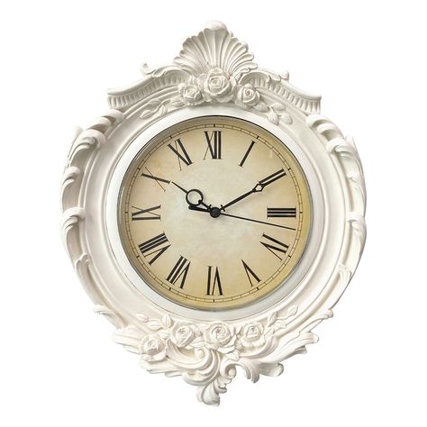 Ornate Clock, Glass Theme, Black Clocks, Retro Wall Clock, Hanging Clock, Bedroom Guest, Vintage Wall Clock, Clock Face, Vintage Clock