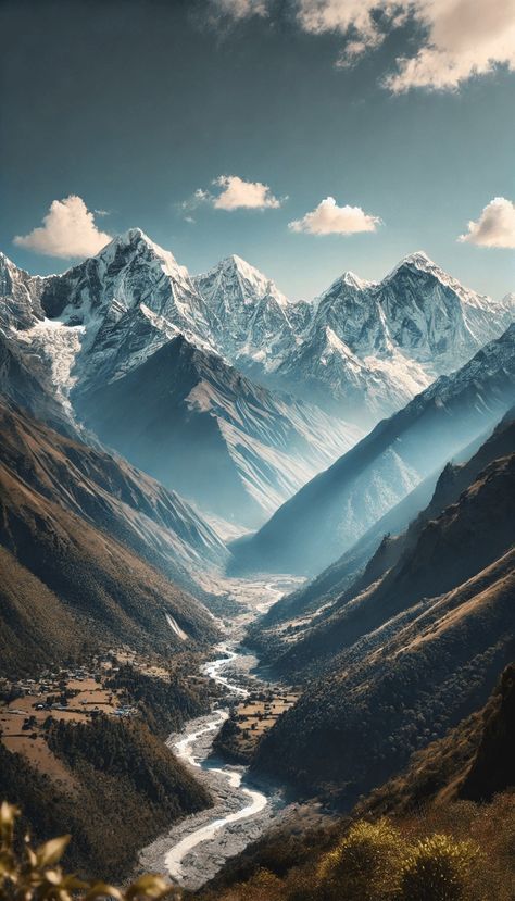 #BEAUTY ,#RELATIONSHIPS#Fashion#Animals#Outfits#Winter Outfits#Animals Himalayan Landscape, Surreal Images, Himalayas Nepal, Himalayas Mountain, Himalayan Mountains, Splash Images, Ottoman Pouf, Moroccan Pouf, Green Valley