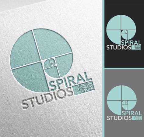 My interior design business, Spiral Studios, is growing up and expanding and needs a logo to match! | 99designs Interior Design Logo Inspiration, Logo Desing, Design Studio Logo, Circle Logo Design, Interior Designer Logo, Interior Logo, Visiting Card Design, Interior Design Sketches, Showroom Interior Design