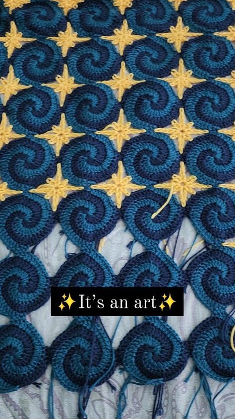 Jacquelyn Little | I couldn't resist this audio - especially coupled with a Starry Night Blanket Update. Swirl Rows: 7/9 Star Rows: 4.5/8 Half Star Rows: 1/2... | Instagram Starry Night Crochet Blanket, Crochet Swirl, Night Blanket, A Starry Night, Starry Night, The Row, Crochet Blanket, Swirl, Amigurumi