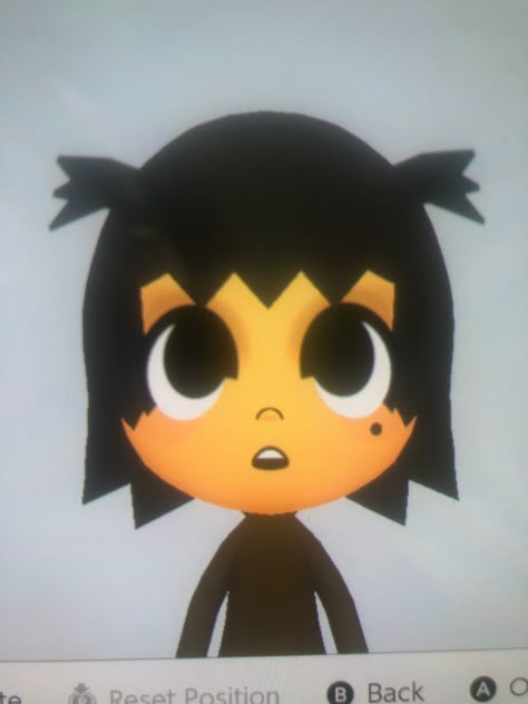 Nintendo mii style Aesthetic Mii Characters Nintendo, Cool Mii Characters, Cute Mii Characters Switch, Cute Nintendo Miis, Wii Mii Characters Aesthetic, Cute Tomodachi Life Characters, Cute Mii Characters Ideas, Black Game Characters, Mii Characters Ideas