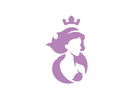 Crossfit Wallpaper, Princess Logo, Bridal Logo, Geometric Logos, Logo Portrait, Ent Doctor, Princess Beauty, Japan Logo, Logo Minimal