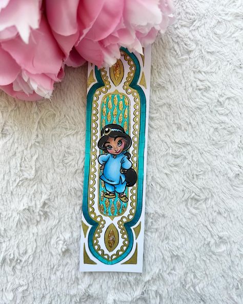 ᴍᴀɴᴏɴ | • Baby Jasmine, 💠• Petit marque page petites poupées de la princesse Jasmine, Avec de la paillette dorée ! j’aime trop avec le… | Instagram Disney Bookmark, Disney Bookmarks, Artists Books, Artist Books, Aladdin, Coloring Books, Turquoise, Disney, Books