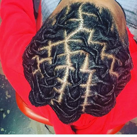 #Dreadlocs #dreadlocks #dreads #locs #teamlocs #dreadstyles #locstyles #locnation #nappyroots #locs4life #braidedlocs #LocdKellz Loced Hair Styles Men, Men Starter Locs Styles, Loc Styles Boys, Men Lock Styles, Starter Locs Styles For Short Hair Men, Dred Locks Men, Dreads Braided Men Style, Braided Dreads Men Dreadlocks, Mens Dreadlock Styles Barrel Twist