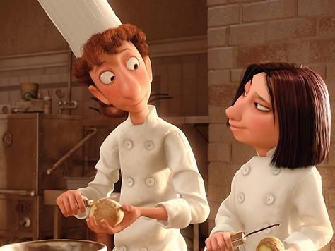 Alfredo Linguini & Colette Tatou (Ratatouille) Ratatouille Film, Ratatouille Movie, Ratatouille 2007, Ratatouille Disney, Pixar Films, Family Wishes, Disney Couples, Pixar Movies, Blu Ray Discs