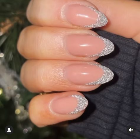 Acrylic Prom Nails, Prom Nails Blue, Gold Prom Nails, Silver Prom Nails, Silver Tip Nails, Nails Champagne, Prom Nails Acrylic, Nails Cream, Dance Nails