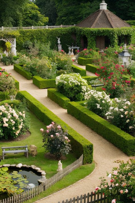 Discover the secrets to creating a peaceful retreat in your own backyard with these 4 essential elements of a tranquil English garden design! 🏡💐 From fragrant herb borders to charming cottage-style features, we've curated the key ingredients for capturing the essence of English garden serenity. Tap to explore our favorite elements and start planning your own idyllic oasis. What's your favorite aspect of English garden design? Share your thoughts below! 🌸 #GardenDesign  #OutdoorLiving English Garden Ideas, Patio Paradise, English Garden Style, English Garden Design, Rose Garden Design, Outdoor Patio Designs, Landscaping Inspiration, Charming Cottage, 4 Elements