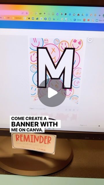 Kelsey Amaya | EDUCATOR on Instagram: "❤️This banner turned out so cute! Super simple and easy to create using @canva design studio! 

💡To get a freebie link to 5 different banner frames in Canva, TAG A FRIEND who needs this in their lives! 

‼️Disclaimer: Make sure you are following me because it will not send you the link unless you are! They might also get stuck in your message requests so check there too! 

👋Come follow me @techteachandtransform to see all my Canva tutorials in the future! 

⬇️✈️Save and share with all your besties!

xoxo
-kelsey😘
•
#TeacherLife #EducatorCommunity #TeachingTips #ClassroomInspiration #EdChat #TeacherWellness #TeachBetter #StudentEngagement #canvahacks #TeacherSupport #LearningResources #EduChat #canvadesign #ClassroomCreativity #TeachWithPassion #can Becky Hill, Canva Tutorials, Create A Banner, Message Request, Teacher Support, Technology Tips, Welcome Banner, Canva Tutorial, Class Decoration