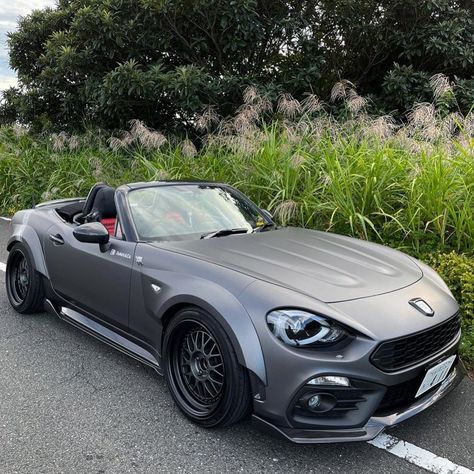 Fiat 124 Spider Abarth, Fiat Spider, Fiat 124 Spider, Car Photography, Yachts, Custom Cars, Mazda, Dream Cars, Boats