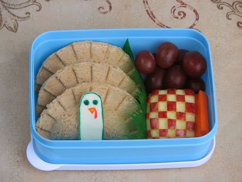 Bento Box Ideas, Lunches For Kids, Fun Kid Lunch, Thanksgiving Lunch, Preschool Lunch, Holiday Lunch, Lunch Ideas For Kids, Holiday Snack, Happy Thanksgiving Turkey