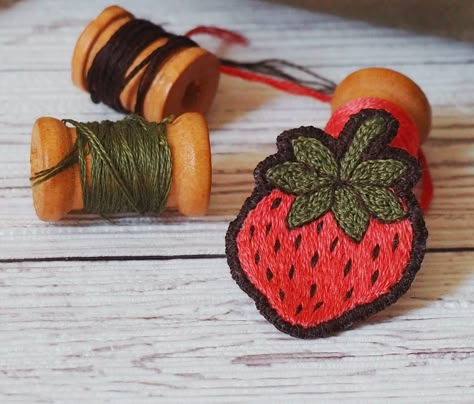 How to Make Your Own Embroidery Patches | DIY | LoveCrafts Embroider Patch Diy, Patch Embroidery Diy, Embroidery Badges Diy, How To Embroider A Patch By Hand, Embroidery Pins Diy, How To Embroider Patches, How To Embroider A Patch, Embroidered Patch Ideas, How To Make Embroidered Patches