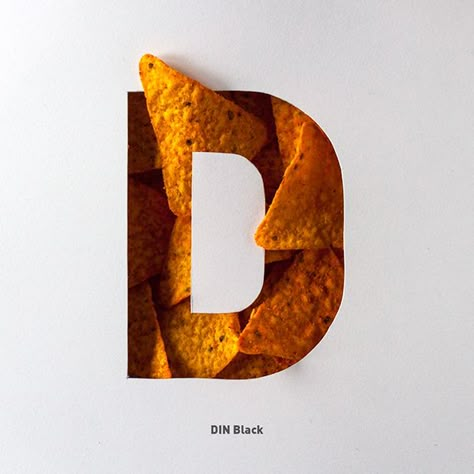 Food&Type · @36DaysofType · 2016 on Behance Food Typography, Ideas For Design, Food Type, Adobe Illustrator Graphic Design, Graphisches Design, Food Graphic Design, Design Editorial, Creative Typography, Grafic Design