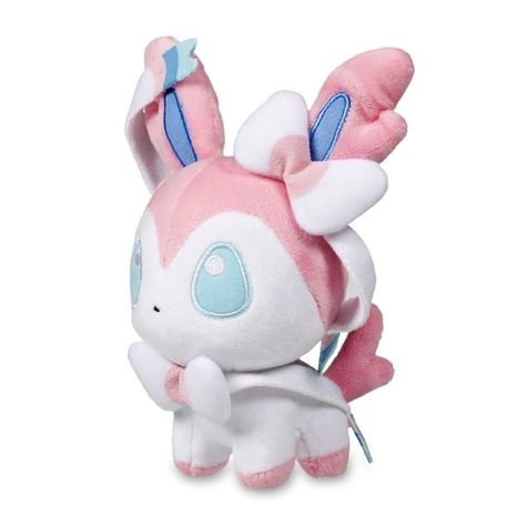 Sylveon Plush, Pokémon Plushies, Plushies Kawaii, Soft Plushies, Pokemon Stuffed Animals, Pokemon Plushies, Pokemon Merchandise, Pokemon Official, Pokemon Dolls