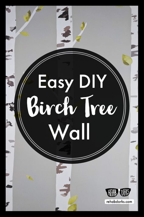 Birch Tree Wall, Tree Wall Mural, Old Victorian Homes, Tree Wall Murals, Nursery Wall Murals, Tree Mural, Tree Decals, Wall Decals For Bedroom, Custom Murals