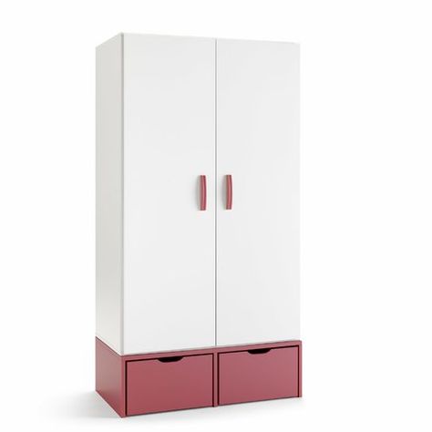 Kabat Furniture Design 2 Door, Kabati Za Nguo, Kids Wardrobe Design, Working Closet, Simple Wardrobe Design, White 3 Door Wardrobe, Dress Up Wardrobe, Childrens Wardrobes, Bed Designs With Storage