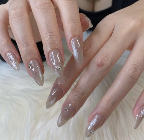 Ethereal Nails, White Ethereal, Quinceanera Nails, Simple Gel Nails, Cute Acrylic Nail Designs, Casual Nails, Blush Nails, Classic Nails, Pretty Gel Nails