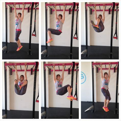 10 Hanging Core Exercises | Redefining Strength Aerial Conditioning, Pullup Bar Workouts, Bar Workouts, Ab Workout Routine, Toes To Bar, Pull Up Workout, Redefining Strength, Park Workout, Spin Bike Workouts