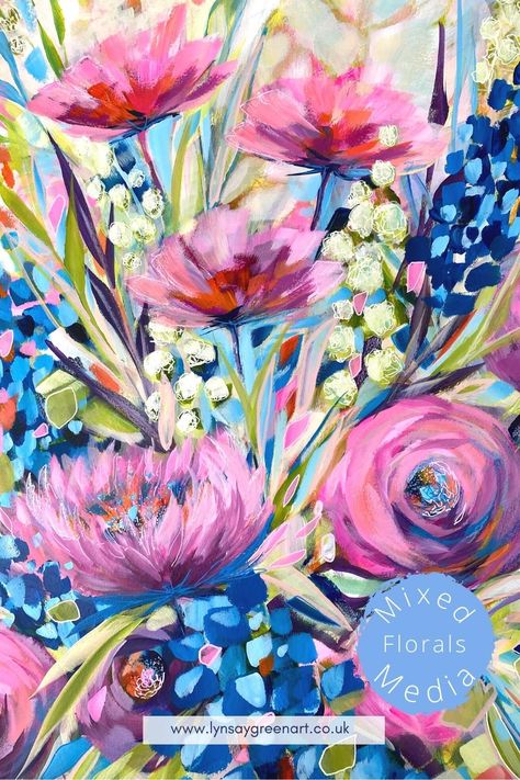 Firework Display, Colorful Floral Art, Abstract Floral Art, Painted Hearts, Acrylic Flowers, Floral Artwork, Flower Art Painting, Green Art, Nature Paintings