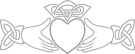 Irish Claddagh Symbol | claddagh symbol | Pre-Cut Patterns Stencil Letters On Wood, Pagan Designs, Etching Patterns, Claddagh Tattoo, Celtic Border, Letters Ideas, Claddagh Symbol, Wooden Flags, Glass Etching Stencils