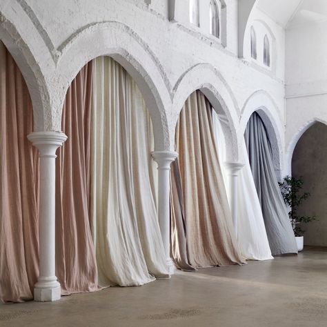 The stunning Linesta range by Linia offers an array of wonderful colors for curtains, cushions & bedding. Complete range available in showroom @instile4 image credit @warwickfabrics #linen #linencurtains #linencushions #linenbedding Ethereal Room, Curtain Box, Event Draping, Artificial Plants Indoor, Plain Cushions, Curtains And Draperies, Warwick Fabrics, Linen Sheet Sets, Thermal Curtains