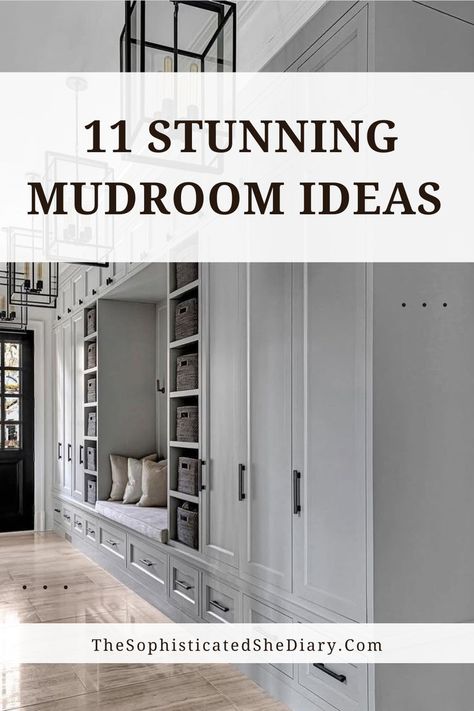 Transform your mudroom into a stylish and functional space with these 11 stunning ideas! From clever storage solutions to chic decor tips, make your mudroom a welcoming and organized entryway that you’ll love. Perfect for every home! Click to read more on the blog Organized Entryway, Decor Inspiration Bedroom, Bedroom Decorating Tips, Mudroom Entryway, Cozy Living Room Ideas, Kitchen Decor Inspiration, Home Decor Bohemian, Home Decor Cozy, Decor Ideas Kitchen