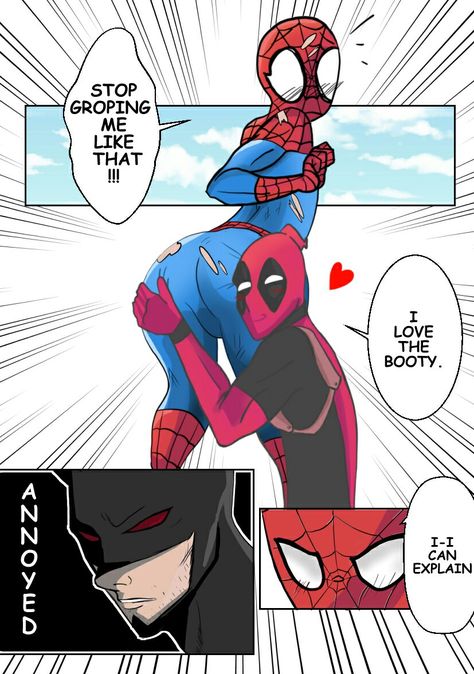 Deadpool Y Spiderman, Deadpool X Spiderman, Deadpool And Spiderman, Dead Pool, The Spider, Marvel Fan, Marvel Funny, Marvel Memes, Marvel Dc Comics