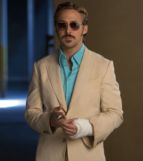 Ryan Gosling Good Guys, Ryan Gosling Icons Aesthetic, The Nice Guys Ryan Gosling, Ken Ryan Gosling Icon, Ryan Gosling Nice Guys, Holland March The Nice Guys, Nice Guy Aesthetic, Ryan Gosling The Nice Guys, The Nice Guys Movie