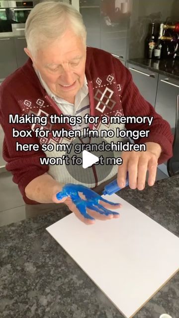 Joe Allington on Instagram: "Any thoughts on other things I could put in my memory box would be very welcome ☺️ #memorybox #wholesome #grandadjoe1933 #90yearsold" Pictures With Grandma, Diy Gift For Grandma, Grandparents Diy, Dyi Christmas Gifts, Quotes About Grandchildren, Grandma Ideas, Grandparent Photo, Memories Box, Memory Maker