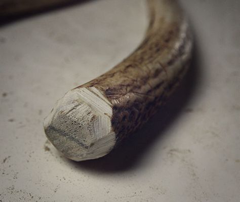 Deer Antler Knife Handle Diy, Resin Knife Handle Diy, Deer Antler Knife Handle, Deer Antler Crafts Diy, Antler Crafts Diy, Diy Antler Projects, Deer Antler Diy, Deer Antler Knife, Knife Forging