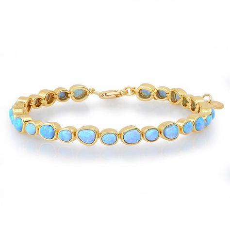 Opal Bracelet Gold, Opal Bangle, Tai Jewelry, Bezel Bracelet, Tila Beads, Opal Bracelet, Jewelry Lookbook, Girly Jewelry, Jewelry Inspo