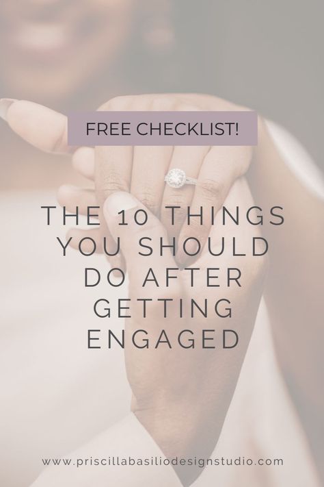 Congratulations! You just got engaged, and you’re ready to start planning the wedding of your dreams! But before you dig into the details, it’s important to take a few moments to get organized and ready for what lies ahead. To help you get started on the right foot, check out our free checklist of 10 Things to Do After Getting Engaged. Download it now and make sure you don’t miss any crucial steps in your wedding planning journey!