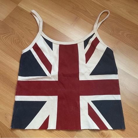 Brandy Melville Union Jack Tank Union Jack Tank Top, Brandy Melville Tops, Union Jack, Brandy Melville, Brandy, Tank Top, Tank Tops, Fashion Tips, Clothes Design