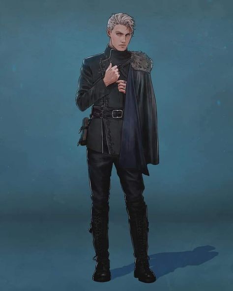 Magic Outfits Male, Regal Pose Reference Male, Knight Formal Wear, Medieval Ball Outfit Male, Fantasy Wedding Menswear, Fantasy Outfits Male Prince, Fantasy Prince Clothes, Male Ball Outfit, Fancy Fantasy Outfits Male