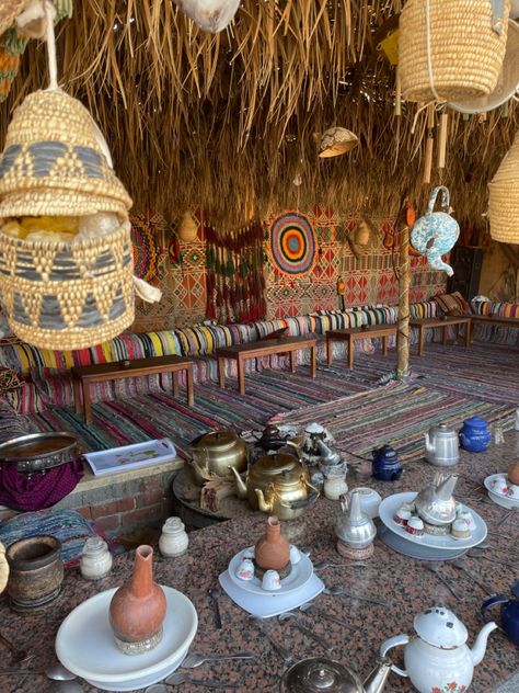 Bedouin Aesthetic, Egypt Vbs Decorations, Egypt Oasis, Bedouin Style, Marsa Matrouh, Arabian Nights Aesthetic, Egypt Vbs, Nights Aesthetic, Ramadan Ideas