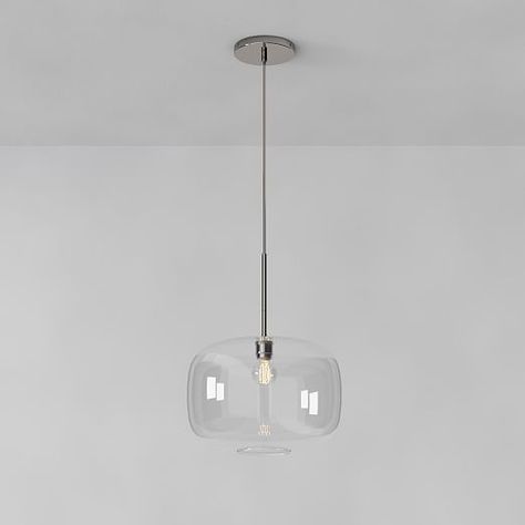 Light Pendant Kitchen, Pendant Light Hallway, Canopy Glass, Modern Kitchen Lighting, Modern Pendant Lighting, Pebble Pendant, Hallway Entryway, Smart Bulbs, Metal Canopy