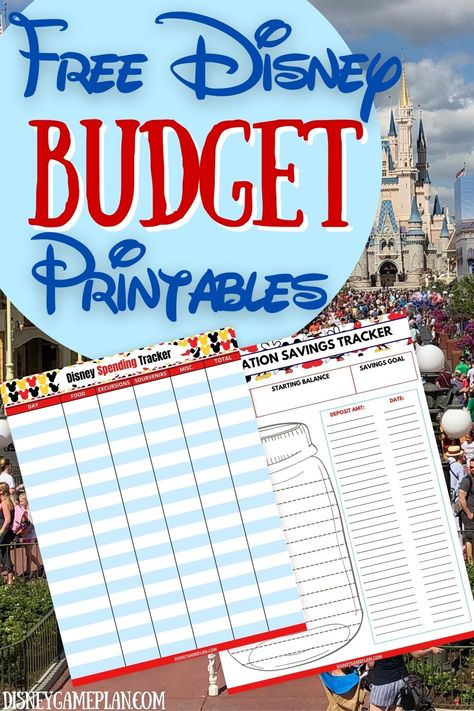 Disney Budget Planner, Disney Budget, Family Budget Planner, Travel Budget Planner, Disney Money, Packing List For Disney, Budget Planner Free, Disney World Secrets, Disney Planner