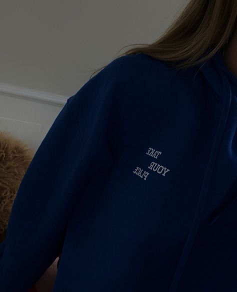 Dark Blue Hoodie Aesthetic, Blue Hoodie Aesthetic, Dark Blue Outfits, Dark Blue Hoodie, Blue Feeds, Crying Gif, Blue Quotes, Blue Outfits, Charlotte Dress